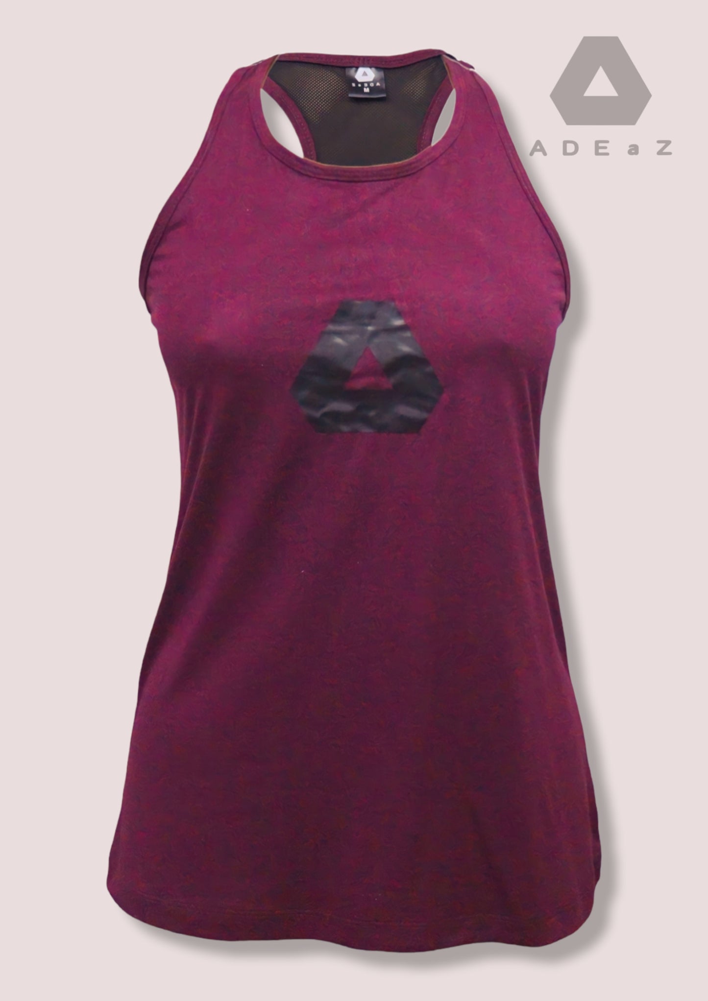 Women's racerback tank top , offering a comfortable fit and sporty style for various occasions.