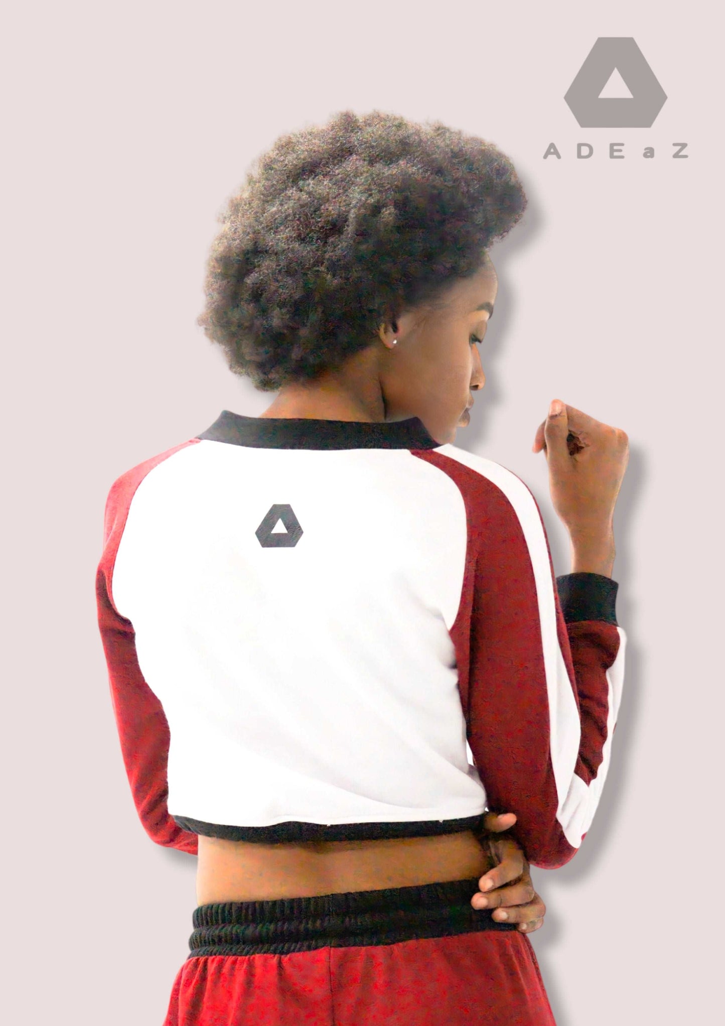 Ladies Cool Crop Top: Trendy and stylish crop top for women, exuding a cool and confident vibe.